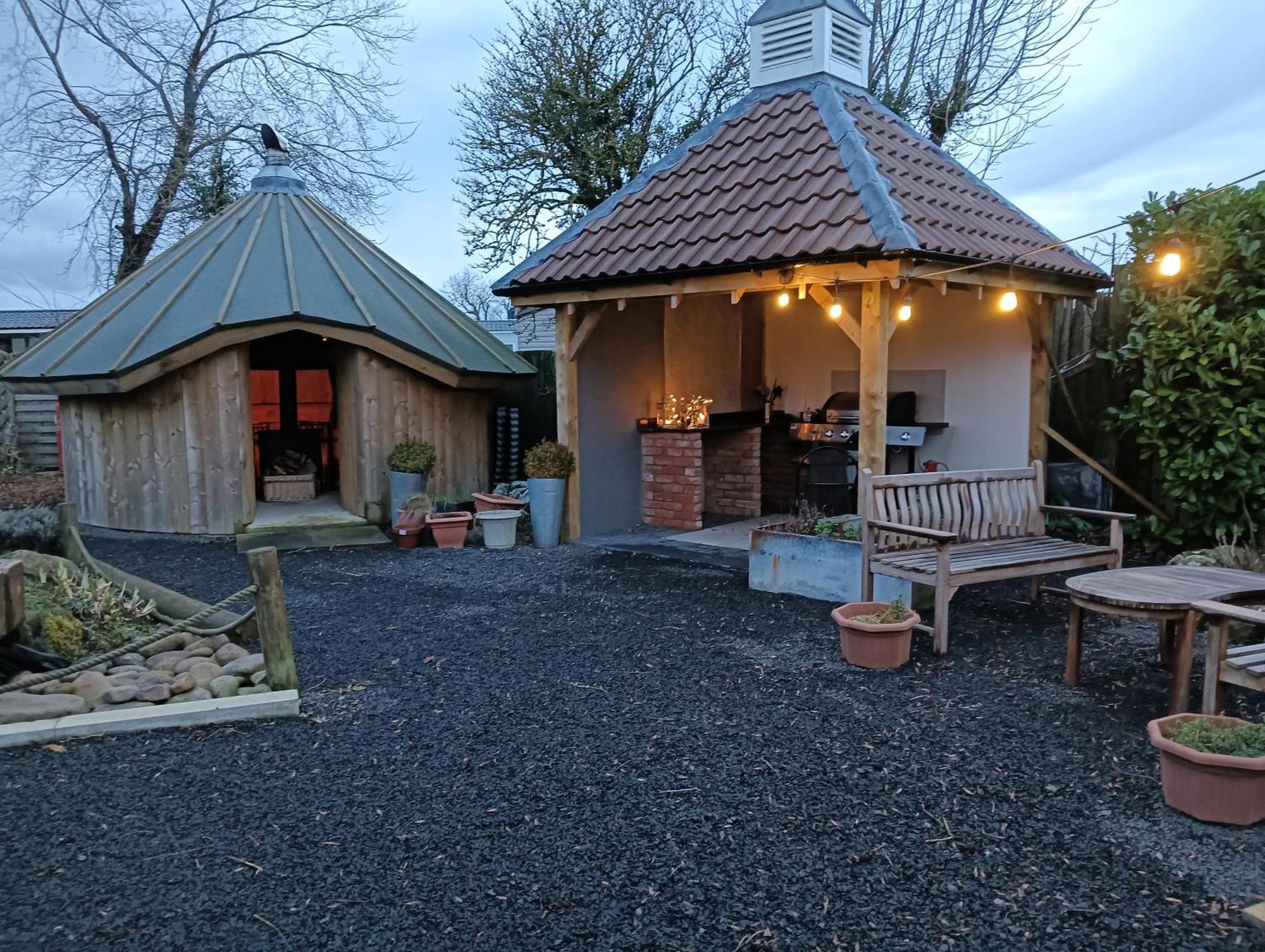 Lucker Mill Shepherds Huts Exterior photo